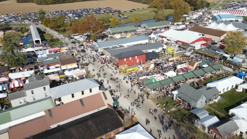 Covered Bridge Festival in Bridgeton, Indiana