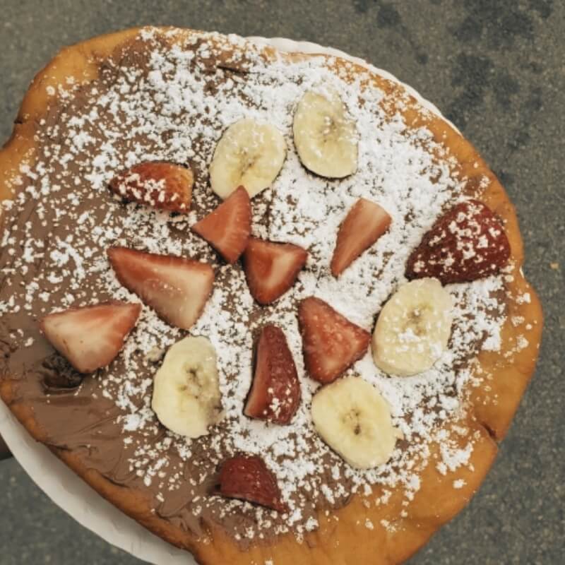 Nutellaphant Ear at the Indiana State Fair